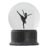 バレリーナ スノーグローブ (裏面)