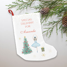 バレリーナ スモールクリスマスストッキング