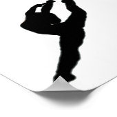 バレリーナ・ダンサーのポスター ポスター (角)