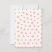 バレリーナ ダンス バースデー 招待状 (裏面)