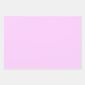 バレリーナ ダンス ピンク & ブラック ラッピングペーパーシート (正面2)