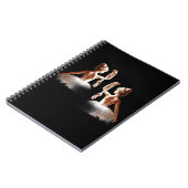 「バレリーナ・ドリームス – 水彩ダンススパイラルノートボ ノートブック (左側)