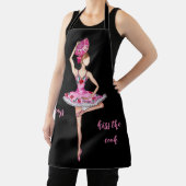 バレリーナ・バレエ・ダンサーとハンドファンapr エプロン (インサイチュ)