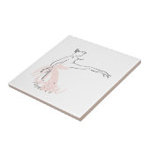 バレリーナ・バレエ・ダンサー タイル (側面)