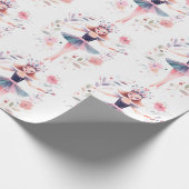 バレリーナ・バレエ・ナツクラッカー ラッピングペーパー (角)