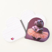 バレリーナ・ヒッポ ノートブック (内部)