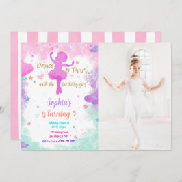 バレリーナ フォト 招待状