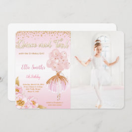 バレリーナ フォト 招待状