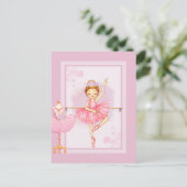 バレリーナ フラワI 招待状 (スタンド正面)