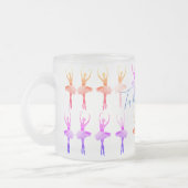 バレリーナ フロストグラスマグカップ (左)