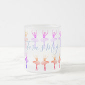 バレリーナ フロストグラスマグカップ (中央)