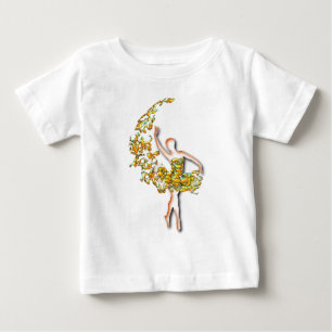 バレリーナ ベビー T シャツ