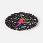 バレリーナ ペーパープレート (アングル)