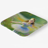 バレリーナ ペーパープレート (傾斜あり)