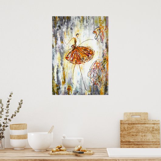 バレリーナ ポスター (キッチン)