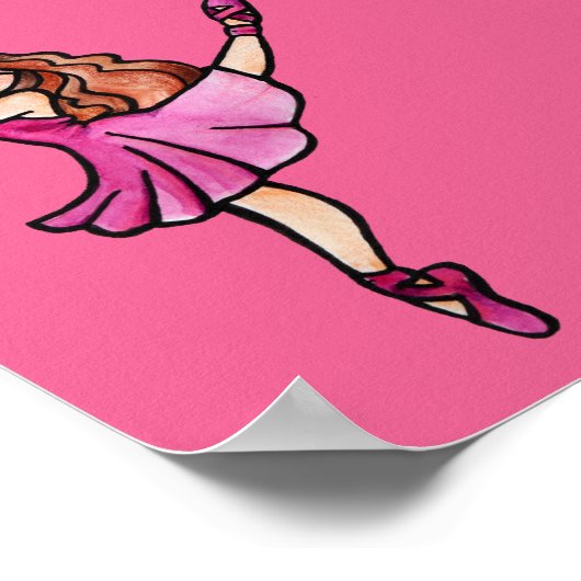 バレリーナ ポスター (角)