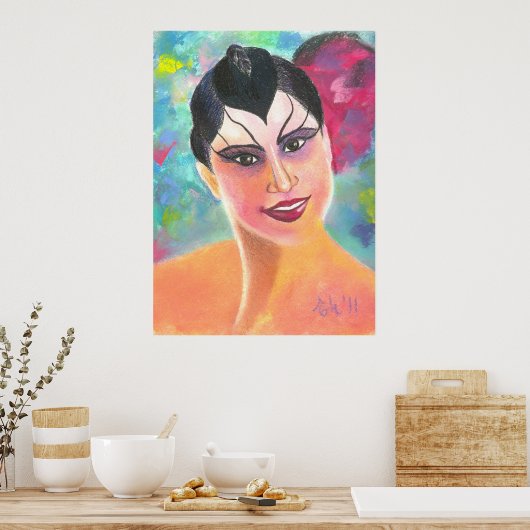 バレリーナ ポスター (キッチン)