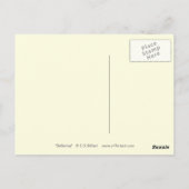 バレリーナ ポストカード (裏面)