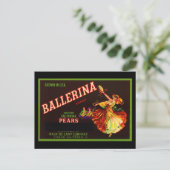 バレリーナ ポストカード (スタンド正面)