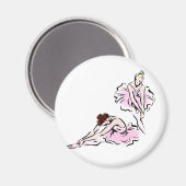 バレリーナ マグネット (正面/裏面)