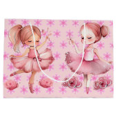 バレリーナ ラージペーパーバッグ (裏面)