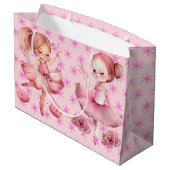 バレリーナ ラージペーパーバッグ (裏面アングル)