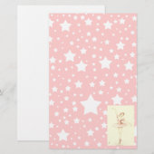 バレリーナ 便箋 (正面/裏面)