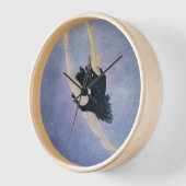 バレリーナ 壁時計 (傾斜)