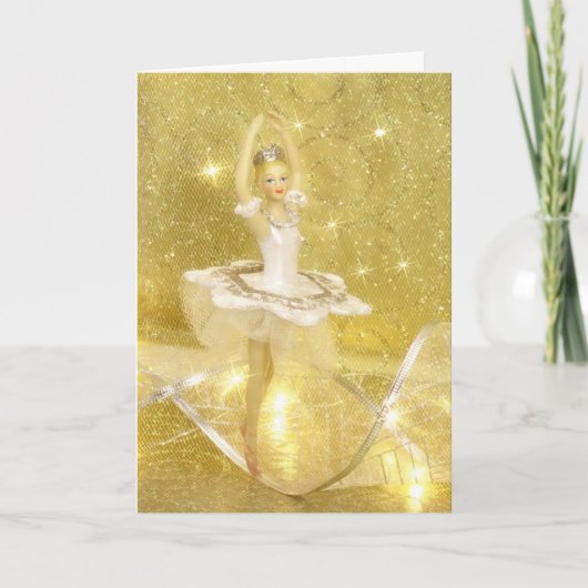 バレリーナ（白） シーズンカード (正面)