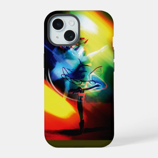 バレリーナ iPhone 15ケース (裏面)