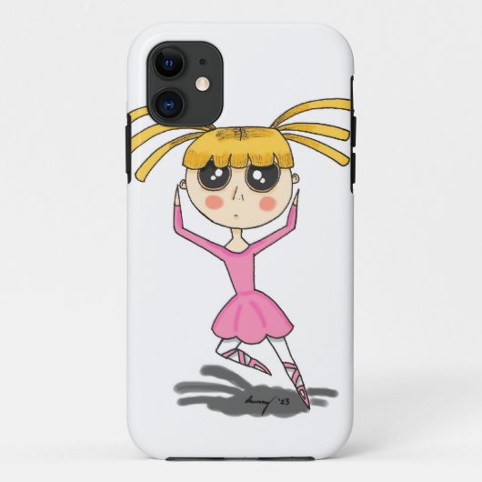 バレリーナ iPhone 5 カバー (裏面)