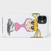バレリーナ iPhone 5 カバー (裏面(横))