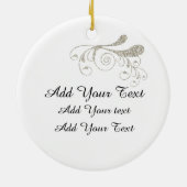 バレリーナ – SRF セラミックオーナメント (裏面)