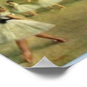 バレリーナbyエドガー・デガス ポスター (角)