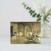 バレリーナbyエドガー・デガス ポストカード (スタンド正面)