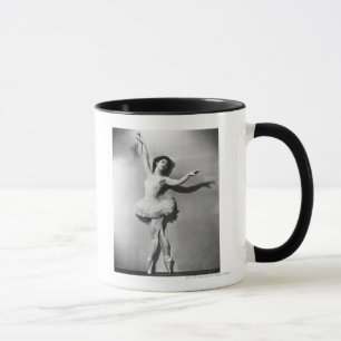バレリーナenのpointe B&W マグカップ