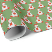 バレリーナRhino – クリスマススペシャル ラッピングペーパー (ロールコーナー)