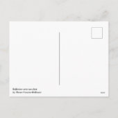 バレリーヌavec un chatピエールキャリア – ベルーズ シーズンポストカード (裏面)