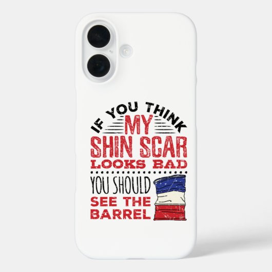 バレルおもしろいレーシング新スカールロデオ女性のカーボーイ Case-Mate iPhoneケース (裏面)