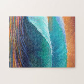 バレルのサーファーの眺め ジグソーパズル (横)