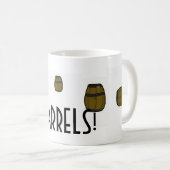 バレルのマグ! コーヒーマグカップ (正面右)