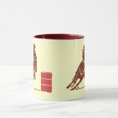 バレルのレーサーのマグ マグカップ (中央)