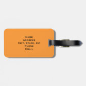 バレルのレーサー ラゲッジタグ (裏面横)