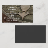 バレルの上の名刺 名刺 (正面/裏面)