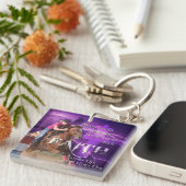 バレルの競争の信頼Keychain キーホルダー (正面右)