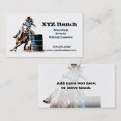 バレルの競争 名刺 (正面/裏面)