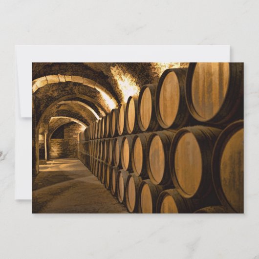 バレルの路地ワイナリー 招待状 (正面)