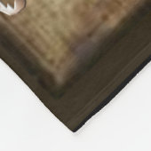 バレルの馬 フリースブランケット (角)