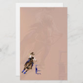 バレルの馬Rock2 stationery_vertical.v2. 便箋 (正面/裏面)