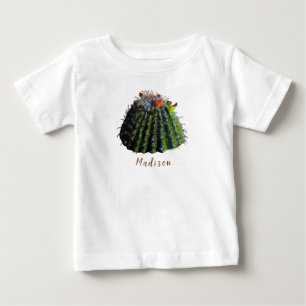 バレルサボテンベビーTシャツ ベビーTシャツ